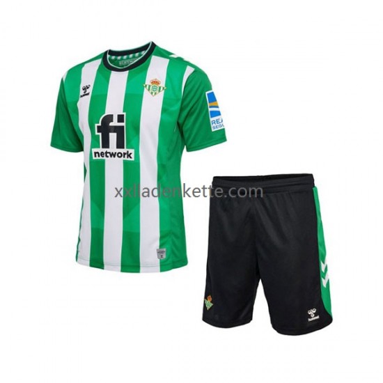 Fußballtrikot Betis Sevilla Kinder Heim 2022-2023 Kurzarm