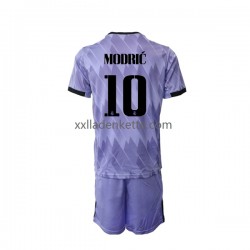 Fußballtrikot Real Madrid Modrić Luka 10 Kinder Auswärts 2022-2023 Kurzarm