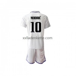 Fußballtrikot Real Madrid Modrić Luka 10 Kinder Heim 2022-2023 Kurzarm