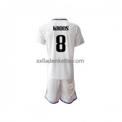 Fußballtrikot Real Madrid Toni Kroos 8 Kinder Heim 2022-2023 Kurzarm