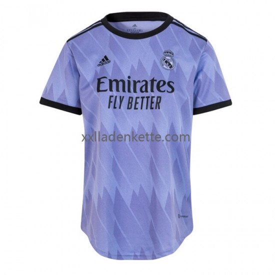Fußballtrikot Real Madrid Dame Auswärts 2022-2023 Kurzarm