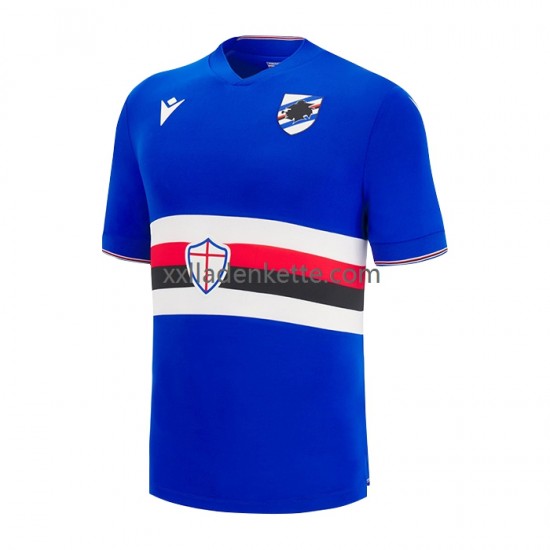 Fußballtrikot Sampdori Genua Herren Heim 2022-2023 Kurzarm