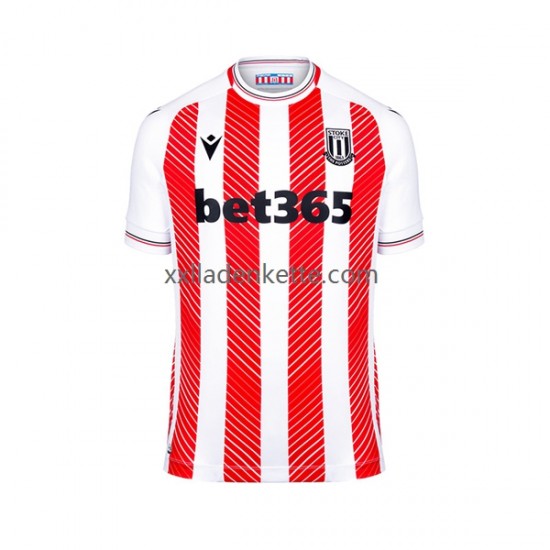 Fußballtrikot Stoke City Herren Heim 2022-2023 Kurzarm