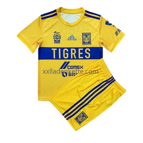 Fußballtrikot UANL Tigres Kinder Heim 2022-2023 Kurzarm