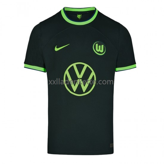 Fußballtrikot VfL Wolfsburg Herren Auswärts 2022-2023 Kurzarm