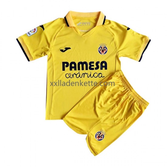 Fußballtrikot Villarreal CF Kinder Heim 2022-2023 Kurzarm