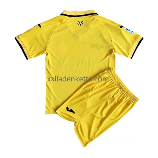 Fußballtrikot Villarreal CF Kinder Heim 2022-2023 Kurzarm