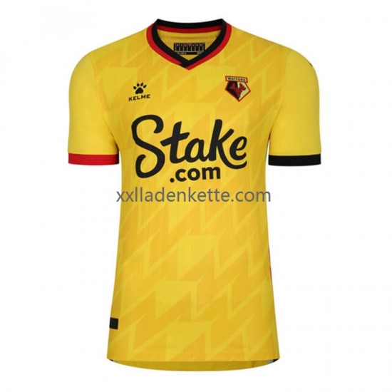 Fußballtrikot Watford Herren Heim 2022-2023 Kurzarm