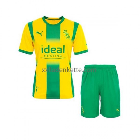 Fußballtrikot West Bromwich Albion Kinder Auswärts 2022-2023 Kurzarm