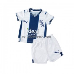 Fußballtrikot West Bromwich Albion Kinder Heim 2022-2023 Kurzarm