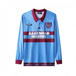 Fußballtrikot West Ham United Retro Herren Heim 1995-1996 Langarm