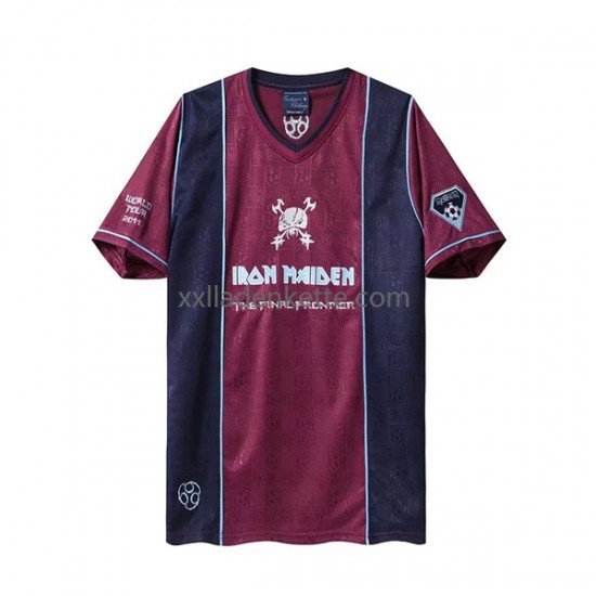 Fußballtrikot West Ham United Iron Maiden Retro Herren Auswärts 2011 Kurzarm