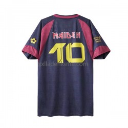 Fußballtrikot West Ham United Iron Maiden Retro Herren Heim 2010 Kurzarm