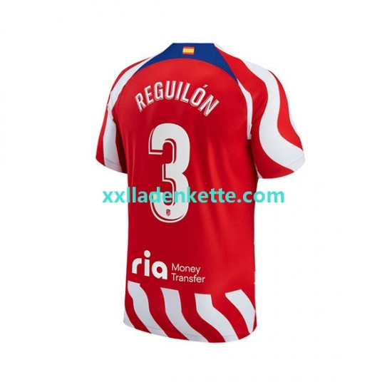 Fußballtrikot Atlético Madrid Sergio Reguilon 3 Herren Heim 2022-2023 Kurzarm