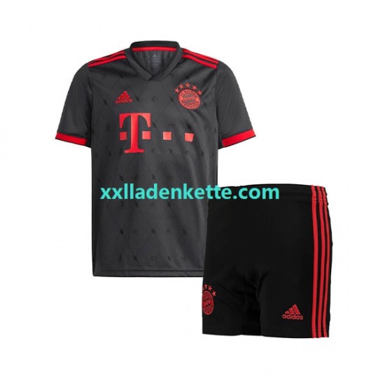Fußballtrikot FC Bayern München Kinder Ausweich 2022-2023 Kurzarm