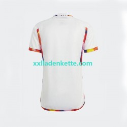 Fußballtrikot Belgien Herren Auswärts World Cup 2022 Kurzarm