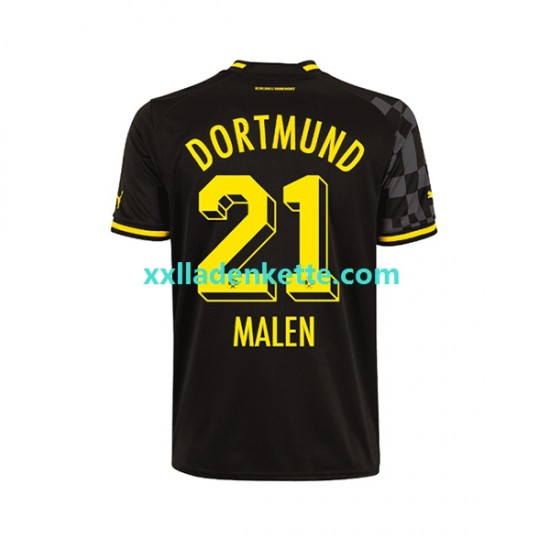 Fußballtrikot Borussia Dortmund Donyell Malen 21 Herren Auswärts 2022-2023 Kurzarm