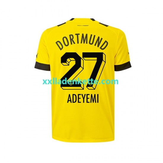 Fußballtrikot Borussia Dortmund Karim Adeyemi 27 Herren Heim 2022-2023 Kurzarm