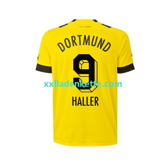 Fußballtrikot Borussia Dortmund Sebastien Haller 9 Herren Heim 2022-2023 Kurzarm
