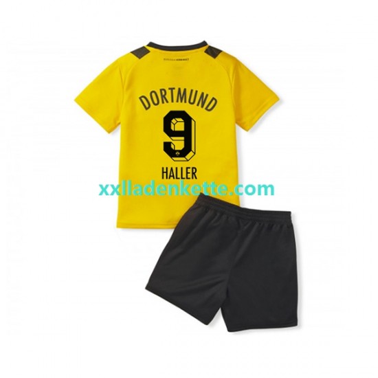 Fußballtrikot Borussia Dortmund Sebastien Haller 9 Kinder Heim 2022-2023 Kurzarm