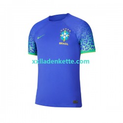 Fußballtrikot Brasilien Herren Auswärts World Cup 2022 Kurzarm