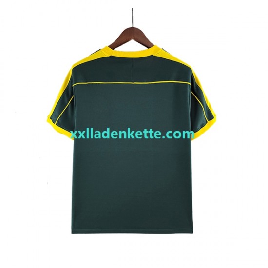 Fußballtrikot Brasilien 1998 Torwart Retro Herren Auswärts Kurzarm