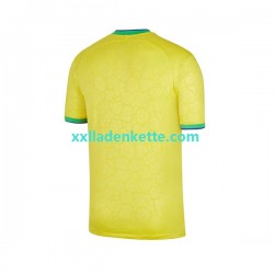 Fußballtrikot Brasilien Herren Heim World Cup 2022 Kurzarm