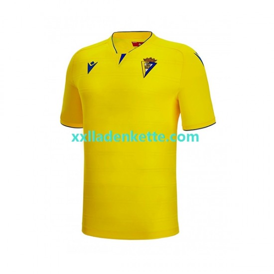 Fußballtrikot Cádiz CF Herren Heim 2022-2023 Kurzarm