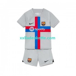 Fußballtrikot FC Barcelona Kinder Ausweich 2022-2023 Kurzarm