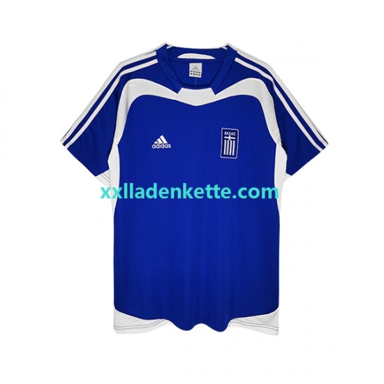 Fußballtrikot Griechenland Retro Herren Auswärts 2004 Kurzarm