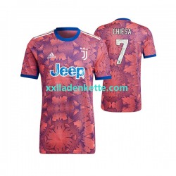 Fußballtrikot Juventus Turin Federico Chiesa 7 Herren Ausweich 2022-2023 Kurzarm