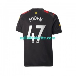 Fußballtrikot Manchester City Foden 47 Herren Auswärts 2022-2023 Kurzarm