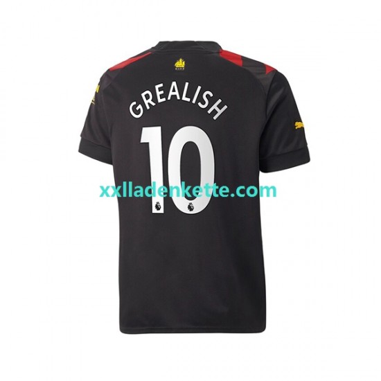 Fußballtrikot Manchester City Grealish 10 Herren Auswärts 2022-2023 Kurzarm
