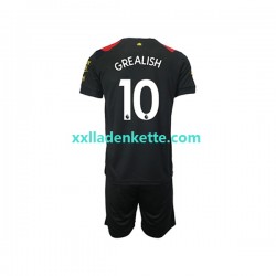 Fußballtrikot Manchester City Grealish 10 Kinder Auswärts 2022-2023 Kurzarm