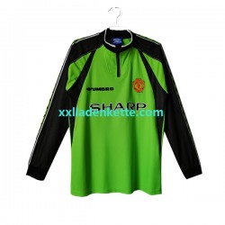 Fußballtrikot Manchester United Torwart Retro Herren Heim 1998-1999 Langarm