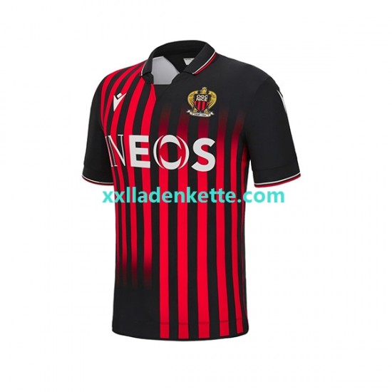 Fußballtrikot OGC Nizza Herren Heim 2022-2023 Kurzarm