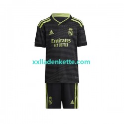 Fußballtrikot Real Madrid Kinder Ausweich 2022-2023 Kurzarm