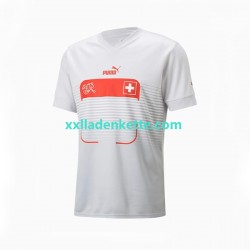Fußballtrikot Schweiz Herren Auswärts World Cup 2022 Kurzarm