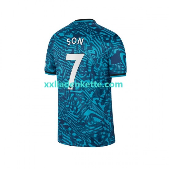 Fußballtrikot Tottenham Hotspur Son Heung-min 7 Herren Ausweich 2022-2023 Kurzarm