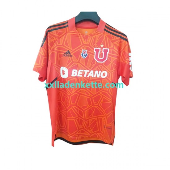 Fußballtrikot Universidad de Chile Torwart Herren Heim 2022-2023 Kurzarm