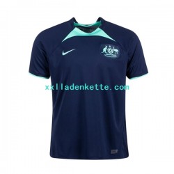 Fußballtrikot Australien Herren Auswärts World Cup 2022 Kurzarm