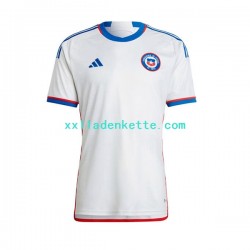 Fußballtrikot Chile Herren Auswärts 2022 Kurzarm