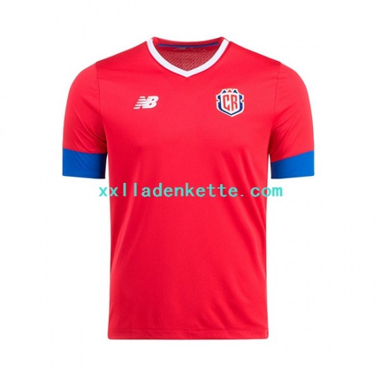 Fußballtrikot Costa Rica Herren Heim World Cup 2022 Kurzarm
