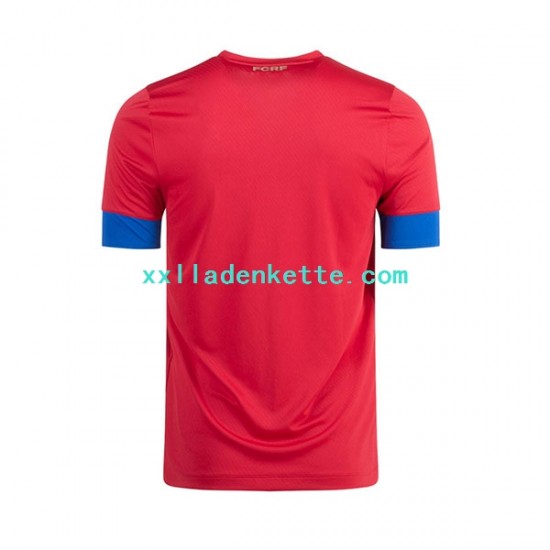 Fußballtrikot Costa Rica Herren Heim World Cup 2022 Kurzarm