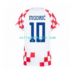 Fußballtrikot Kroatien Modrić 10 Herren Heim World Cup 2022 Kurzarm