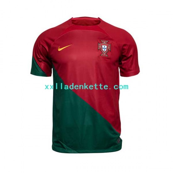 Fußballtrikot Portugal Herren Heim World Cup 2022 Kurzarm