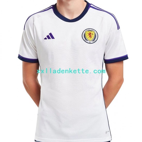 Fußballtrikot Schottland Herren Auswärts 2022 Kurzarm