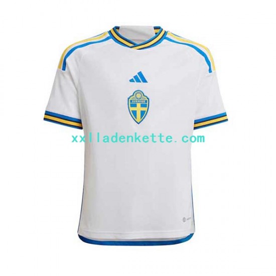 Fußballtrikot Schweden Herren Auswärts 2022 Kurzarm