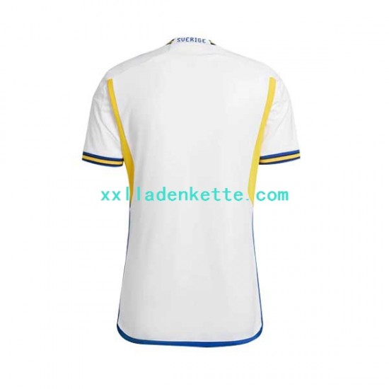 Fußballtrikot Schweden Herren Auswärts 2022 Kurzarm