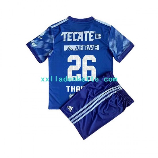 Fußballtrikot UANL Tigres Florian Thauvin 26 Kinder Auswärts 2022-2023 Kurzarm